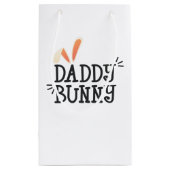 Typographie de Pâques Simple Daddy Bunny | Sac Cad (Dos)
