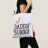 Typographie de Pâques Simple Daddy Bunny | Sac fou (De près)