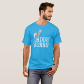 Typographie de Pâques Simple Daddy Bunny | T-shirt (Devant entier)