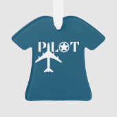 Typographie de pilote & Avion militaire, Minimalis (dos)