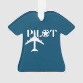 Typographie de pilote & Avion militaire, Minimalis (devant)