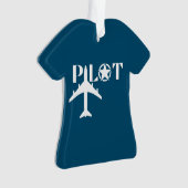 Typographie de pilote & Avion militaire, Minimalis (devant)