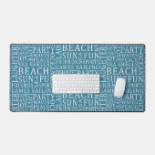 Typographie de plage personnalisée (Clavier et souris)