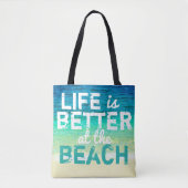 typographie de sac de plage tropical (Devant)