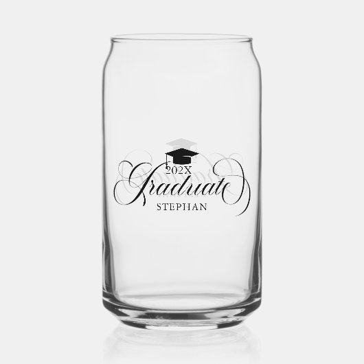 Typographie de script noir élégant (Recto)