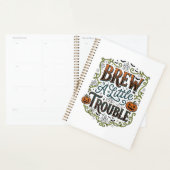 Typographie de sorcière d'Halloween Brasse Un Peu (Devant avec enveloppe)