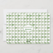 Typographie de tableau noir Joyeux carte photo de (Dos)