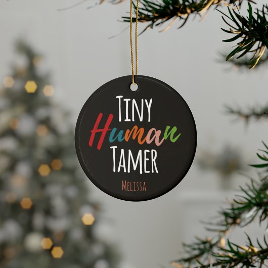 Typographie d'enseignant de maternelle Tameur Huma