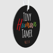 Typographie d'enseignant de maternelle Tameur Huma (devant)