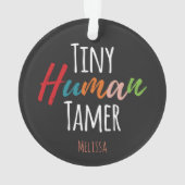 Typographie d'enseignant de maternelle Tameur Huma (dos)