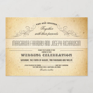 typographie design design invitations de mariage v