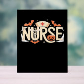 Typographie d'infirmière Halloween - Conception mé (Neutre)