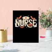 Typographie d'infirmière Halloween - Conception mé (Mariage)