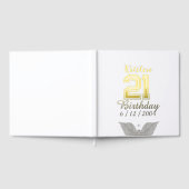 Typographie dorée personnalisée pour 21e anniversa (Complet)