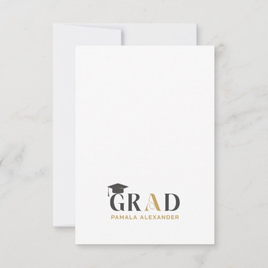 Typographie du Merci Gold Grey (Dos)