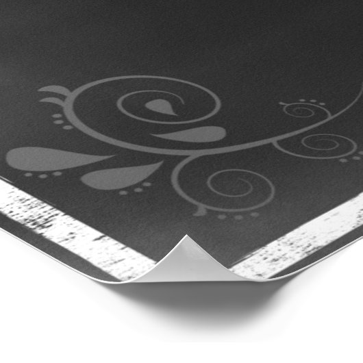 Typographie du tableau de bord avec un devis inspi (Coin)