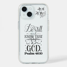 Typographie du texte noir, Psaume 46:10 Écriture