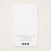 Typographie Élégante Élevant Bijoux (Dos)