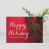 Typographie élégante l Carte de Noël de Noël de No (Debout devant)