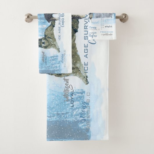 Typographie Extraordinaire des loups | Personnalis (En situation)