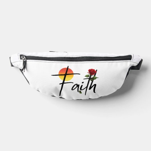 Typographie Faith Black avec rose (Poser)