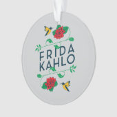 Typographie florale de Frida Kahlo | (devant)