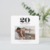 Typographie graphique carte de vacances photo de l (Debout devant)