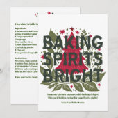 Typographie graphique moderne et audacieuse carte  (Devant / Derrière)