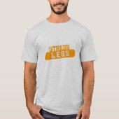 Typographie gris orange - T-shirt (Devant)