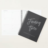 Typographie grise personnalisée de script gras (Devant avec enveloppe)