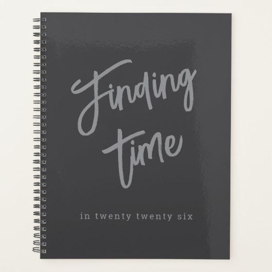 Typographie grise personnalisée de script gras (Devant)