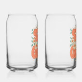 Typographie Hippie Orange Mignonne (Droite)
