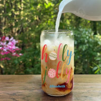 Typographie Holly Jolly Ornements de Noël Nom