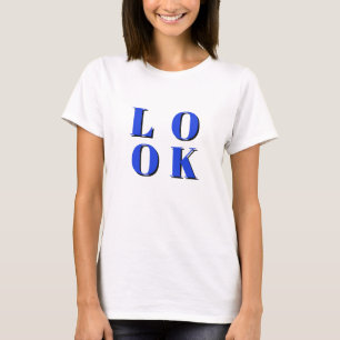 Typographie idéal drôle mignon design cool T-shirt