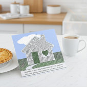 Typographie inspirée pour la nouvelle carte propri