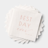 Typographie Joyeuse Rose Doré (Insitu (empilé))