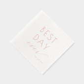 Typographie Joyeuse Rose Doré (Droite)