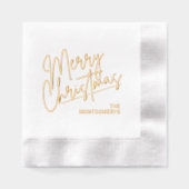 Typographie Joyeux Noël Fête (Recto)