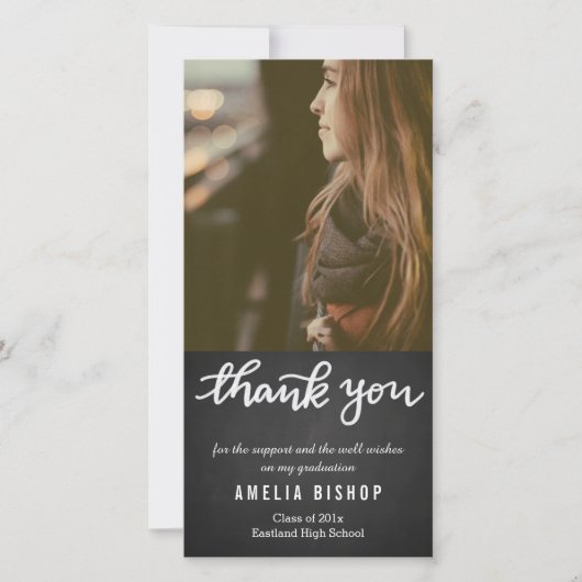 Typographie licenciée de Merci de tableau (Devant)