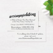 Typographie Mariage Hébergements Insertion Cartes (Bureau)