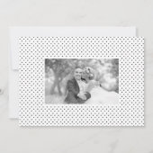 Typographie mariage Merci huit photo collage (Dos)