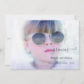 Typographie Merci photo (Devant)