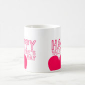 Typographie mignonne Saint Valentin Mug (Centre)