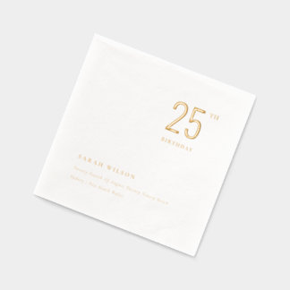 Typographie minimale élégante Anniversaire personn