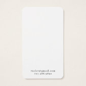 Typographie minimale simple Elevage de collier bij (Dos)