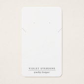 Typographie minimale simple Elevage de collier bij (Devant)