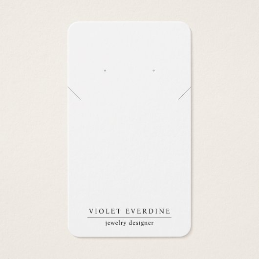 Typographie minimale simple Elevage de collier bij (Devant)