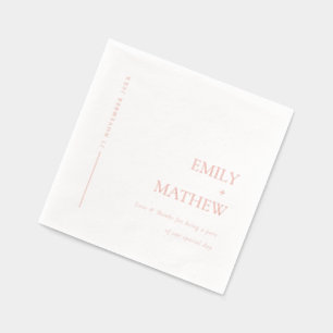 Typographie minimale simple et élégante Mariage pe