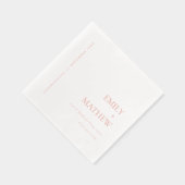 Typographie minimale simple et élégante Mariage pe (Droite)