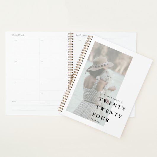 Typographie minime ANNÉE (Devant avec enveloppe)